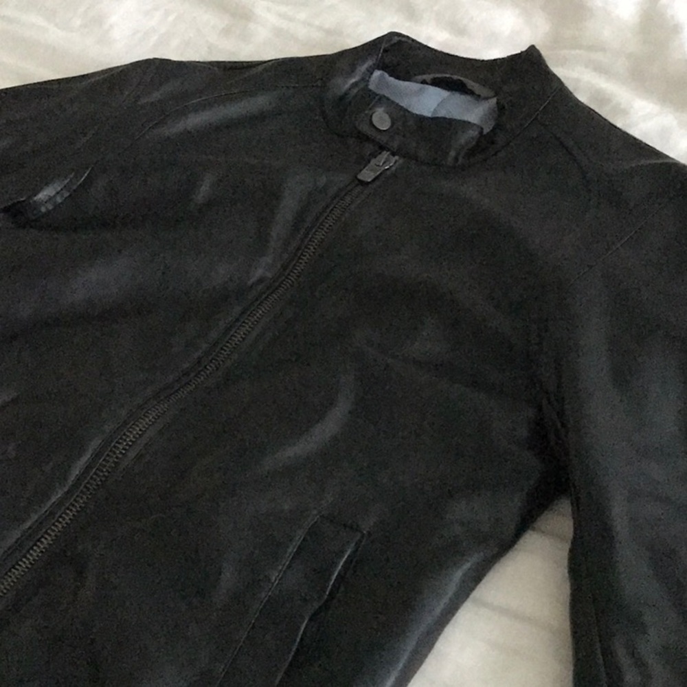 Zara Man Faux Leather Jacket